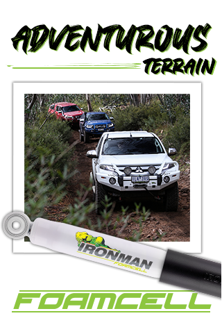 ironman 4wd suspension adventurous terrain