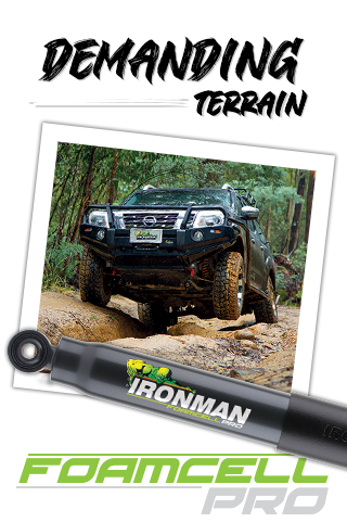 ironman 4wd suspension demanding terrain